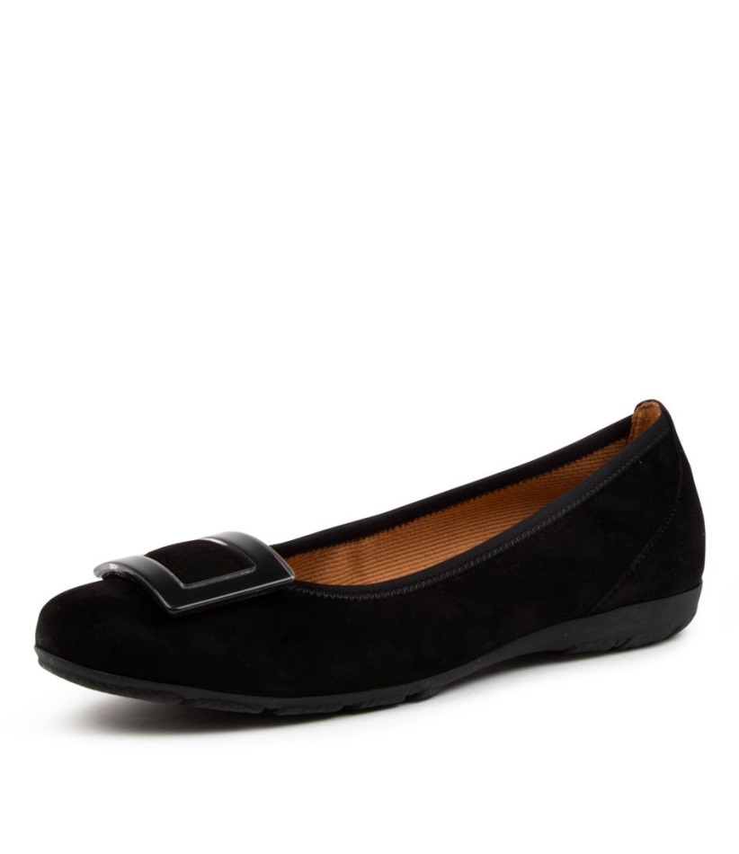 Gabour | Daim Sarah Schwarz Exclusif